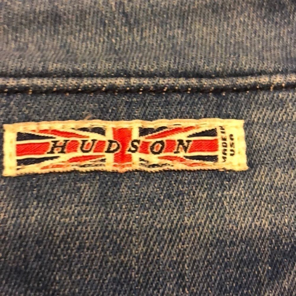 Hudson Double Button Closure Skinny Jeans - Picture 7 of 8